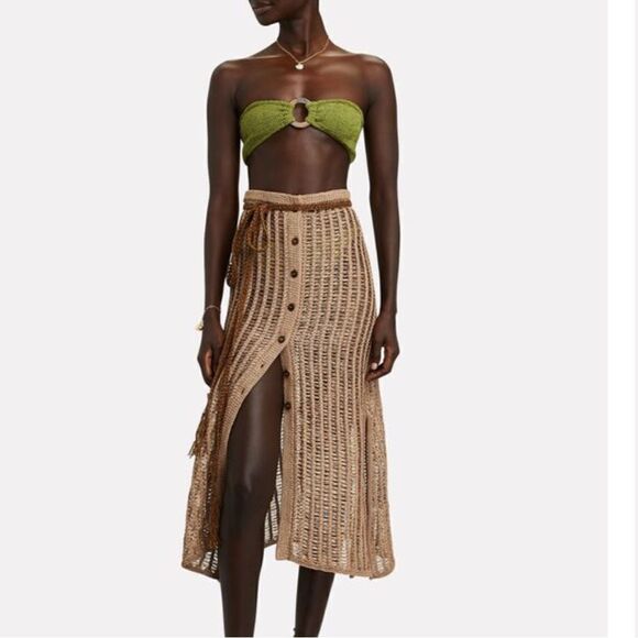 Solid & Striped Crochet Vivienne Midi Skirt size XS - Picture 5 of 12